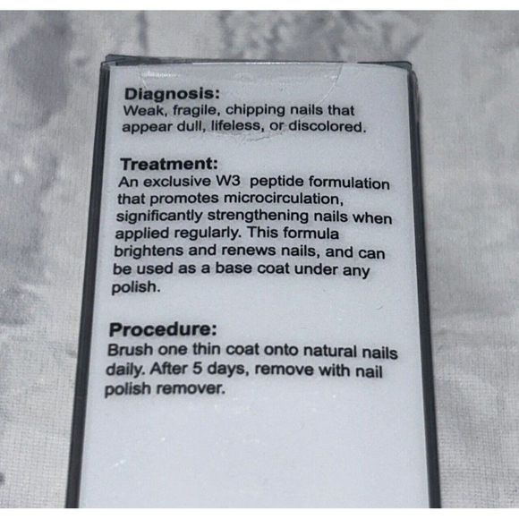 3 Pack, Pretty Woman NYC Nail Medic Code Red Peptide Enriched Nail Treatment - Picture 6 of 10